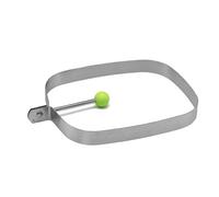 Moule à œufs - Moule à crêpes rectangulaire, anti-adhésif, moule à pancakes, moule à œufs au plat | En acier inoxydable de haute qualité, facile à nettoyer pour le petit déjeuner, omelette