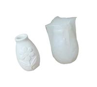 Moule À Vase En Silicone Flexible Kids Making Tool Multiding Miniature Floral Arrangement Art Supplies De Moulage En Silicone Artistique