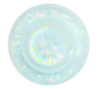 Moule à vent en cristal époxy avec plateau tournant - Pendentif holographique - À suspendre au mur - Pour rideau, carillon à vent - Moule en silicone à suspendre au mur pour résine