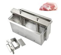 Moule à viande en acier inoxydable, outil de formage de galettes pour l’art culinaire, idéal pour le barbecue, le bacon et le steak. Convient aux restaurants et à un usage domestique.(1.5kg)