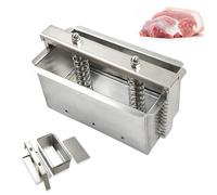 Moule à viande en acier inoxydable, outil de formage de galettes pour l’art culinaire, idéal pour le barbecue, le bacon et le steak. Convient aux restaurants et à un usage domestique.(1kg)