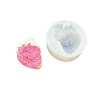 Moule Anatomique Réutilisable De Qualité Alimentaire Lisse Pour L'artisanat Du Chocolat 'éducation Scientifique Et 'art Moule En Silicone Pour Organe Réaliste