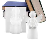 Moule Angel | Moules en Silicone pour Plâtre - Moules Ciment Décoration Maison,Pour Planificateurs Fêtes Ciment Enseignants Art Passionnés Vacances Événements Thème Ateliers Créateur Bijoux