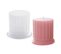 Moule Artisanal En Béton, Colonne Romaine, Bougie En Silicone, Cylindre 3d Pour Savon Et Artisanat Faits À La Main