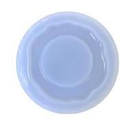 Moule artisanal en résine en forme de joint rond en silicone | Forme de moulage à cavité unique pour la fabrication de bougies de savon d ' étiquette de pendentif d ' embellissement