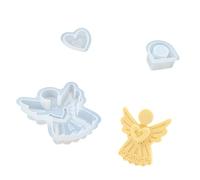 Moule artisanal en silicone réutilisable pour bureau, Angel | Moule en silicone convivial pour les décorations faites à la main et les projets créatifs, conception réutilisable