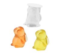 Moule artisanal en silicone Spring Bunnys pour cadeaux en résine | Adorables lapins, sans danger, sans toxique, résistant à la, en silicone, artisanal fait à la main,