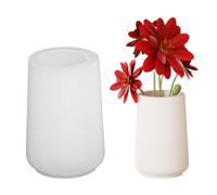 Moule Artisanal Rond En Silicone Pour Pots De Uniques Outil Moulage Plâtre Ciment Robuste Décoration La Maison Moule Vase Rond