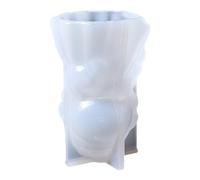Moule artistique avec base stabilisée et texture délicate en silicone pour travaux manuels, décoration de la maison moules en silicone artistiques