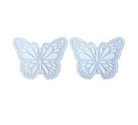 Moule artistique en silicone avec motif libellules papillon flocon de neige en résine époxy pour décoration faite à la main Cadeau réutilisable