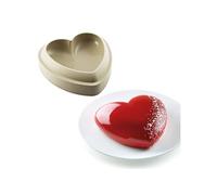 Silikomart Moule en silicone Batticuore 20,5 x 19,8 H 6,3 cm