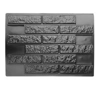 Moule Beton,ABS moules réutilisables de Chemin de Jardin de Pavage de béton de Patio, Moule de Dalle de Ciment de Mur （68.5*49*4cm）