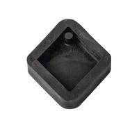 Rayher Moule bijoux: Pendentif losange élastomère thermoplastique noir, 36026000