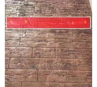 Moule Beton Tampons Réalistes en Béton pour Plancher de Bois 47" X 6", Tapis D'impression de Textures de Béton, Moules pour L'impression de Motifs de Planches de Bois, Formes en Pierre pour Allées ( C