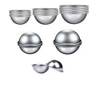 Moule Bombe de Bain, Bath Bomb Mold,18 Pcs Bombe de Bain Moule Kit Fournitures de Fabrication de Bombes de Bain Bricolage pour des Bricolage Faits à la Main des savons et de l'artisanat
