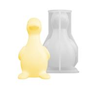 Moule bougie canard 3D - Créez une déco animale charmante | Moule réutilisable résistant à la chaleur | Pour bougies parfumées, et pâte polymère | Débutants et experts