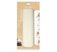 ScrapCooking Moule à bûche acier 28 cm - Anti-adhésif, four & congélateur, beige