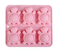 Moule C-Ube Ice C Turtle, Moules En Silicone Sur Le Thème Des Animaux, Bac À Glace Mignonne, Libération Et Nettoyage Faciles, Accrocheur, Compact, 16,5x1,2x14,8 Cm, Pour Boire Un Verre
