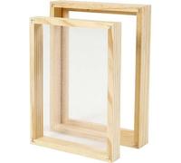 Generique – Tamis pour fabrication de papier – Double cadre – 25 x 19 cm – G