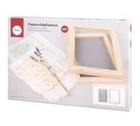 Moule cadre pour fabrication de papier recyclé 24 x 15,5 cm Multicolore G