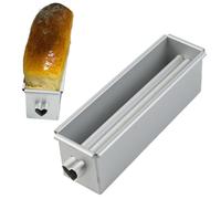 Moule Cake À Insert | Moule Gâteau Rectangulaire Avec Insert Inox | Moule A Cake Extensible | Moule À Painn Antiadhésif En Acier Au Carbone | Moule À Painn De Mie | Moule A Brioche