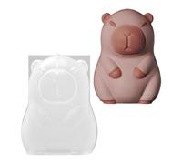 Moule Capybara - Artisanat fait à la main, cadre de fabrication de savon | Faire de nouvelles friandises, délecter les fêtes d' , des formes cohérentes, lancement facile réutilisable, creac