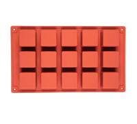 Moule carré en silicone pour fondant, chocolat, mousses de gâteau, outil de décoration de gâteau, savon facile à nettoyer, mousses et gâteaux, fournitures de pâtisserie
