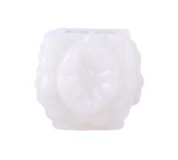 Moule carré en silicone résistant à la chaleur, multifonction pour savon en résine époxy, moule en silicone en forme de fleur de cuisson au chocolat