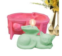 Moule Chien Avec Ailes - 13x7,1x7,2 Cm Moule Animal En Silicone Pour La Fabrication De Bougies | Bougie Pour Animaux De Compagnie | Moules D'aromathérapie Animale, Moulage De Résine Époxy De , Mou