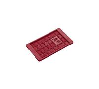 Lurch Moule à chocolat 83090 spéculoos silicone 20 x 15 x 10 cm Rouge rubis