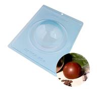 Moule chocolat en 3 parties demi-sphère 10 cm