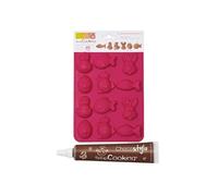 Moule Chocolats de Pâques + 1 Stylo chocolat -
