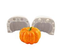 Moule Citrouille - Moules 3D pour Savons Halloween | Moules Réutilisables Antiadhésifs Résistants à la Chaleur pour Artisanat Pâtisserie Chocolat Desserts Fabrication de Bougies