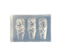 Moule complexe en silicone gaufré pour ongles en forme de rose