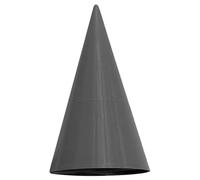 Moule cône de poterie avec poignée, formation instantanée, 24,5x12x12cm, moules en céramique cône, outil de moulage pour la création artistique, conception antiadhésive, pour les projets domestiques,