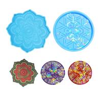 Moule créatif en résine moulée - Bijoux en silicone - Moule époxy décoratif - Arts créatifs - Moules en silicone pour cubes en résine