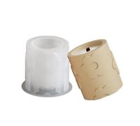 Moule Créatif En Silicone À De Fleur Moules Tasse Bougie Moules Pot En Silicone Adaptés La Fabrication Tasses La Main Moule Fleur