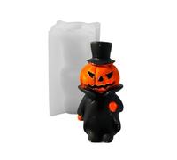 Moule créatif en silicone pour décoration de la maison, Halloween, citrouille, aromathérapie, fabrication de bijoux, fournitures adaptées aux enfants