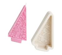 Moule créatif en silicone pour décoration d'intérieur, flocons de neige, arbre de Noël, aromathérapie, fabrication de bijoux, fournitures de fabrication de savon de vacances