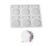 Moule créatif en silicone pour la décoration de la maison, fleur séchée, résine, décoration de bureau, outil de fabrication d'activités familiales