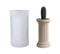 Moule créatif en silicone pour les amateurs d'artisanat, colonnes romaines, jardinières, bijoux, conteneurs cadeaux, projets, moule en résine