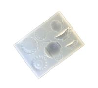 Moule créatif en silicone pour thé de l'après-midi avec tasse, assiette, moule en résine époxy pour projets artistiques de décoration d'intérieur