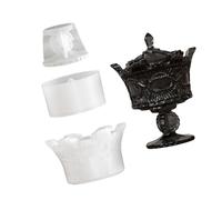 Moule créatif en silicone vintage pour couronnes, tasses, pots de fleurs, texture en silicone, convient pour les amateurs d'artisanat, moule en silicone pour boîte de rangement