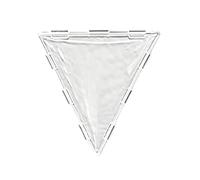 Moule Cubique et Triangulaire Plastique Réutilisable Fruits Légumes Culture Moule Transparent Facile à utiliser pour Tomates Fraise Poire Plantes de Jardin (Triangle) (B)
