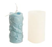 Moule cylindrique en silicone pour décoration de savon ou biscuit