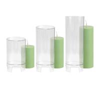 Moule cylindrique - Outil de fabrication de colonne, moule cylindrique pour PC, forme artisanale réutilisable avec finition lisse, résine époxy silicone,