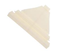 Moule D’angle Extérieur en Plastique Beige pour Coulage Béton et Plâtre | Lourd, Facile à Utiliser, pour Patios et Allées, Forme de Moulage pour Ouvrages Décoratifs