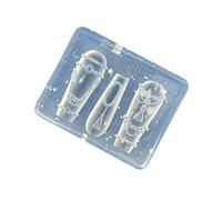 Moule d ' art d ' ongles en silicone pour manucure française en relief avec conception de chaîne de noeud chinois vintage fournitures artisanales réutilisables moule artisanal en silicone polyvalent