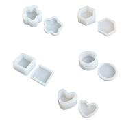 Moule d ' artisanat en résine, plateau de différentes formes, texture en silicone, parfait pour créer des bols et des plateaux en résine, des projets faits à la main, boîte à bijoux