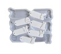 Moule D'accessoires Accrochés En Silicone Pratique Conçu Pour Fabriquer Des Lapins Et Des Œufs Panier De Panier Pour La Fabrication Moule À Coulée Gifle